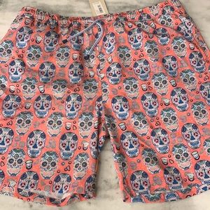 Peter Millar Sugar Skulls and Tequila Men’s Swim Suit
